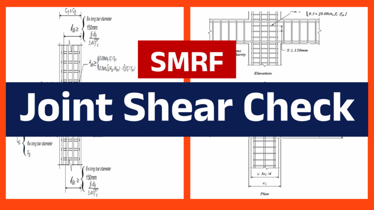 SMRF- Joint Shear Check (with Excel)