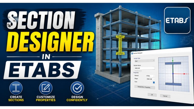 Section Designer in ETABS