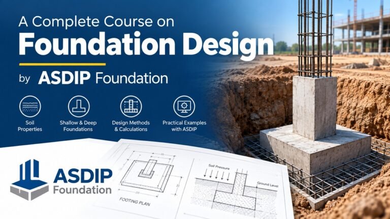 A Complete Course on Foundation Design by ASDIP Foundation (Pre-order with 30% Discount)